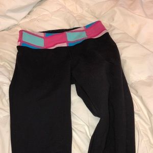 Ivivva Black leggings with band